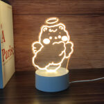 Angel Bear / Touch 3 Color USB + Battery Compartment (Cool, Warm, Neutral