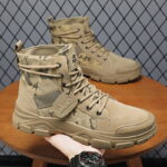 Men's Camouflage High-Top Martin Boots