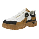 Men's Low-Top Rotating Buckle Work Sneakers - Image 5