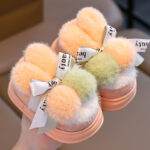 Kids Winter Cotton Indoor Slippers - Image 7
