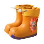 Kids Cartoon Squirrel Rain Boots - Image 5