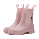 Women's Chelsea Mid-Calf Rain Boots - Image 9