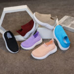 Kids' Breathable Mesh Slip-On Shoes – Unisex Casual Sneakers for Spring and Autumn