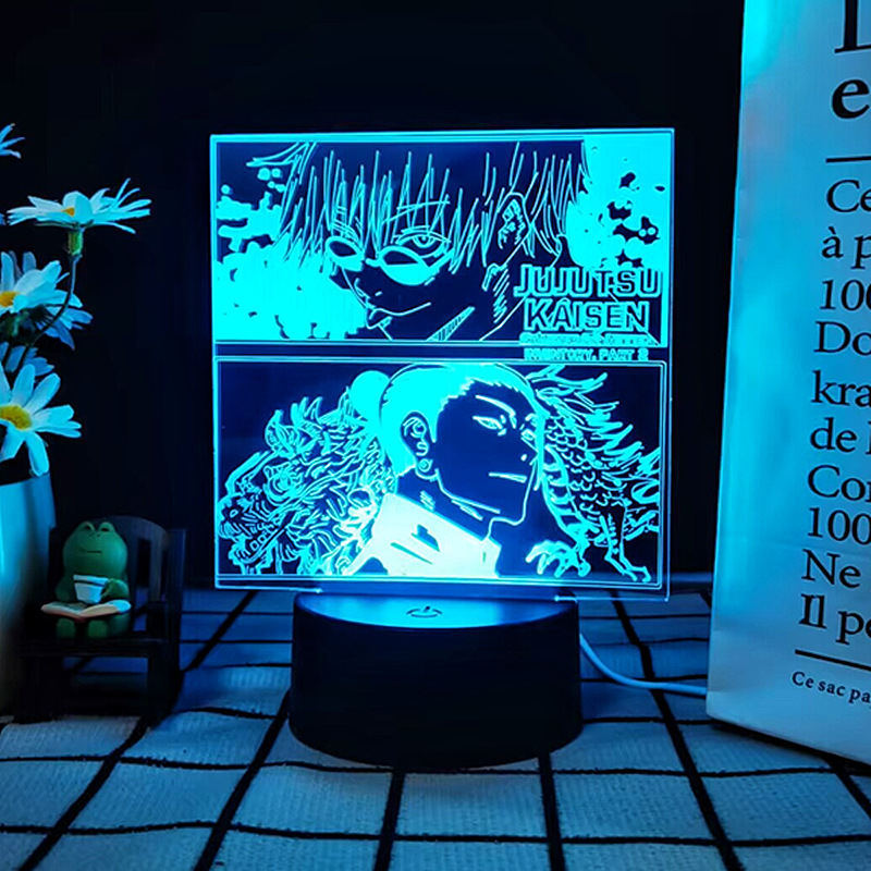 9233 Gojo And Suguru Geto / Charging Base + Touch + 16 Color Remote 9233 Gojo And Suguru Geto / Charging Base + Touch + 16 Color Remote