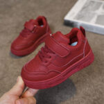 Kids' Cartoon Leather Sneakers – Boys & Girls Casual Running Shoes - Image 11