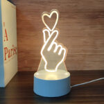 Heart Hands / Touch 3 Color USB + Battery Compartment (Cool, Warm, Neutral