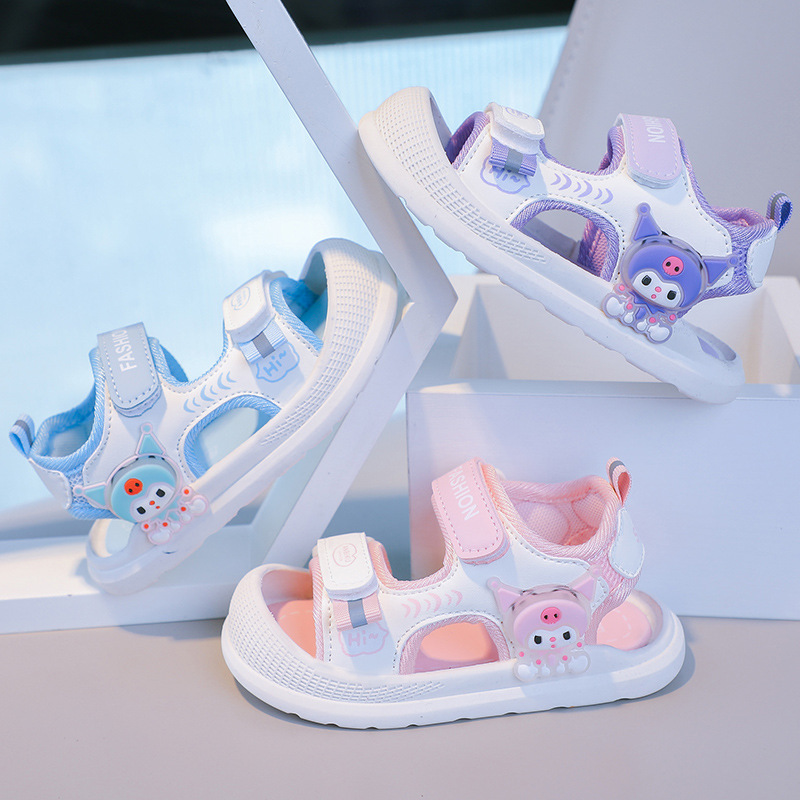 O1CN01L0tnbG2GKE4HkgWiq_2512038996-0-cib.jpg Kids' Non-Slip Cartoon Sandals – Summer Beach & Sports Shoes for Boys and Girls - Image 1