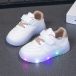 Kids LED Light-Up Low-Top Sneakers – Waterproof Casual Shoes - Image 10