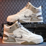 Men's Height-Increasing High-Top Sneakers
