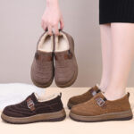 Women's Winter Plush Slip-On Casual Shoes - Image 4