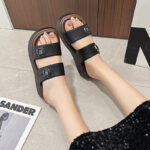 Women's Thick-Sole Double-Strap Non-Slip Sandals - Image 2