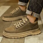 Men's High-Top Martin Boots Genuine Leather - Image 3