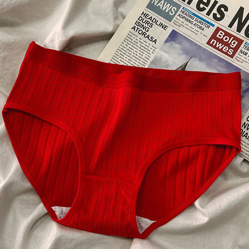 O1CN01PNxG361IGDiQHMNzy_2218890820865-0-cib.jpg Cotton Mid-Rise Triangle Briefs - Image 1