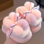 Kids Winter Cotton Indoor Slippers - Image 6