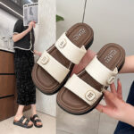 Women's Thick-Sole Double-Strap Non-Slip Sandals