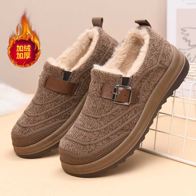 O1CN01R7uiAe2FtCjnlSgWF_3391728937-0-cib.jpg Women's Winter Plush Slip-On Casual Shoes - Image 1