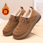 Women's Winter Plush Slip-On Casual Shoes - Image 2