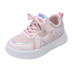 Girls' Korean-Style Low-Top Sneakers – White Waterproof Casual Shoes (Spring/Autumn) - Image 5