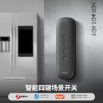 Tuya Zigbee 4-Gang Scene Switch Wireless Handheld Remote