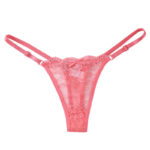 Women's Lace Cutout Low-Rise Thong - Image 5