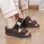 Adjustable Linen Thick Sole Sandals - Image 3