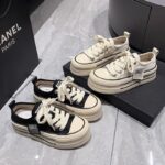 Women's Platform Canvas Sneakers - Image 4