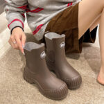 Women's Mid-Calf Waterproof Rain Boots - Image 3