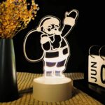 257 Santa 2 / White Base USB Single Color Warm Light No Switch