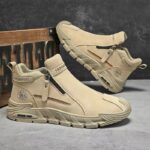 Men's Mid-Top Side-Zip Work Boots - Image 4