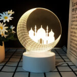1654 Moon Castle 3 / USB Plug In Switch Three Color (White, Warm, Neutral