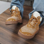 Men's High-Top Paisley Platform Martin Boots - Image 2