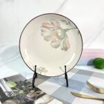 Spring Flowers And Autumn Moon 8 Inch Plates