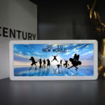 Main Crew Back View 3 / 16 Color Rechargeable [ABS Long Strip Light