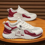 Men's Breathable Mesh Casual Sneakers - Image 2