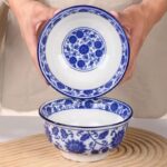 Blue And White 6 Inch Noodle Bowls, Per Box
