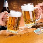 Large Capacity Glass Drinking Cup with Handle