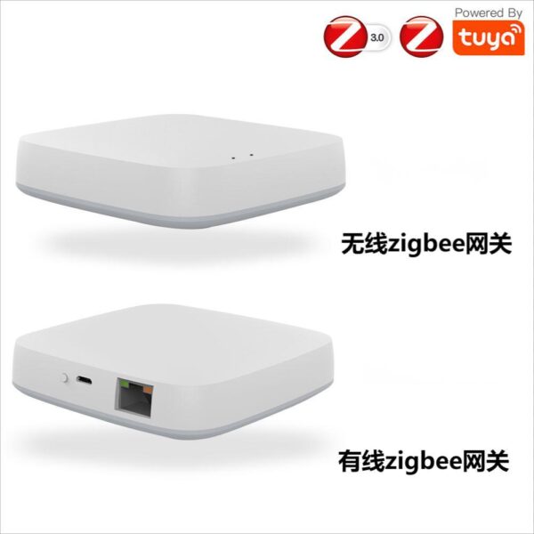 ZigBee Smart Home Wireless Gateway Square App Remote Timer Wired Smart Home Hub