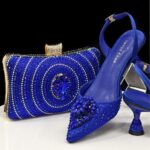 Women's Pointed-Toe High Heel and Clutch Bag Set - Image 3