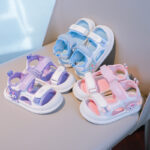 Kids' Non-Slip Cartoon Sandals – Summer Beach & Sports Shoes for Boys and Girls - Image 2
