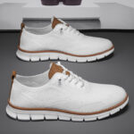 Men's Woven Breathable Slip-On Casual Shoes - Image 3
