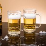Large Capacity Glass Drinking Cup with Handle - Image 2