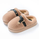 Women's Winter Plush Furry Slippers - Image 5