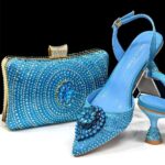 Women's Pointed-Toe High Heel and Clutch Bag Set - Image 5