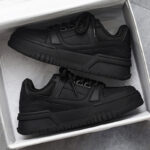 Minimalist Low-Top Platform Skate Sneakers