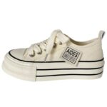 Women's Platform Canvas Sneakers - Image 5