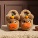 Kids Cotton Warm Non-Slip Slippers - Image 3