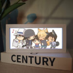 Group Photo 3 — Variant 1 / Wooden Frame [16 Color Fantasy Plug In Remote Control] Long Light