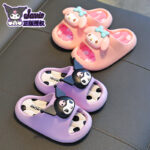 Kids Sanrio Cartoon Slide Sandals - Image 2