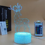 Sika Deer / Cracked Glowing Base USB Battery Remote 16 Color