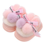 Kids Winter Cotton Indoor Slippers - Image 5